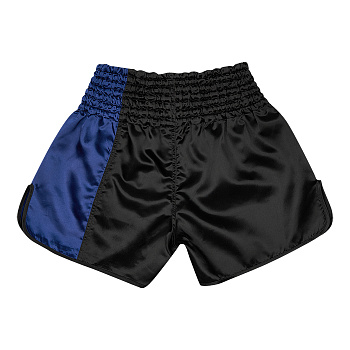 BS-10694RU шорты для кикбоксинга RING чёрно-синие