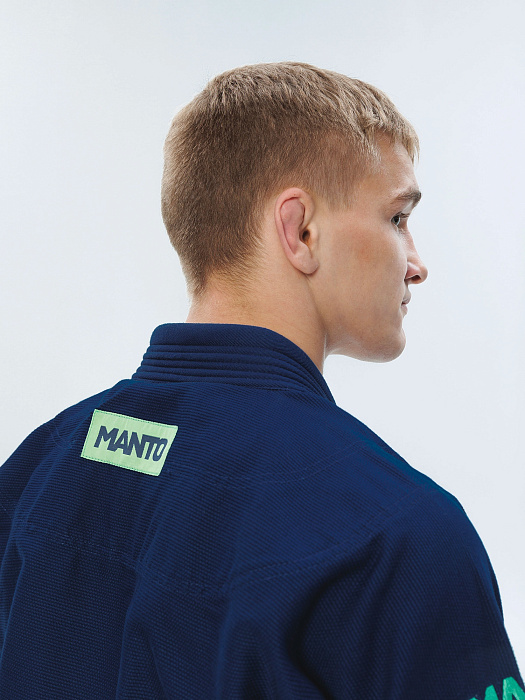Кимоно MANTO "RISE 2.0" BJJ GI navy blue