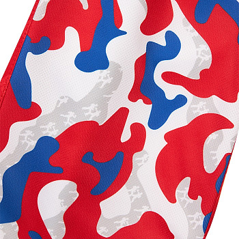 KBT-2089 Брюки для кикбоксинга красные