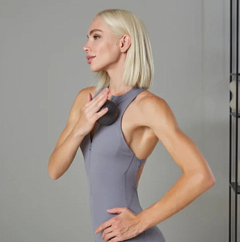 Массажный мячик SISSEL SI Myofascia Ball, диаметр 8 см черный