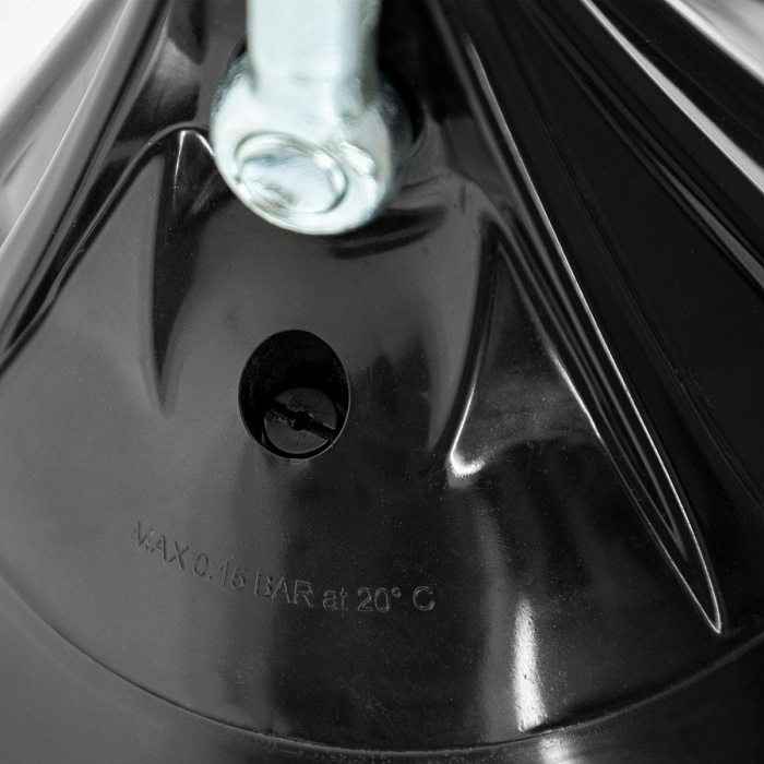 HB16 Мешок Водоналивной "Капля". 58 x 46см. (45кг), цвет: Черный