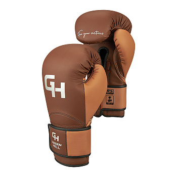 CNBGKS-770 Боксерские перчатки Force SPARRING Коричнево-табачный
