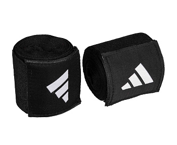 adiBP031S Бинты боксерские Boxing IBA Pro Hand Wrap черные