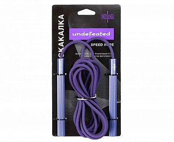 C218 Скакалка скоростная Clinch Speed Rope Undefeated фиолетовая 