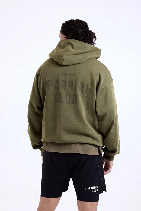 Худи Sparring Club Оливковый