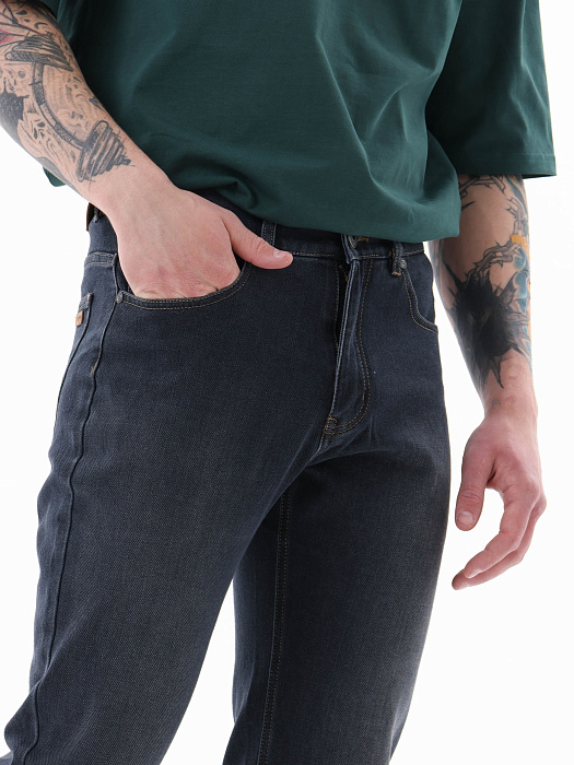  Джинсы прямые PUNCHER 2007 серый