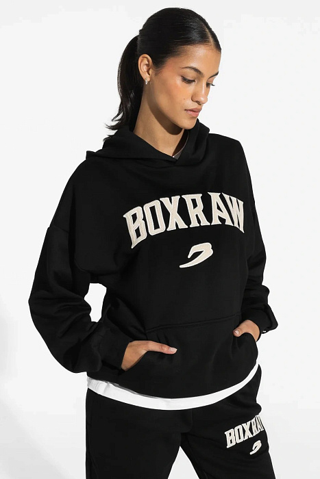 ХУДИ женский EAST STREET Boxraw Черный