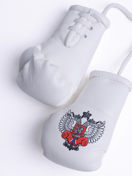 Сувенирные перчатки белые ФБ РОССИИ