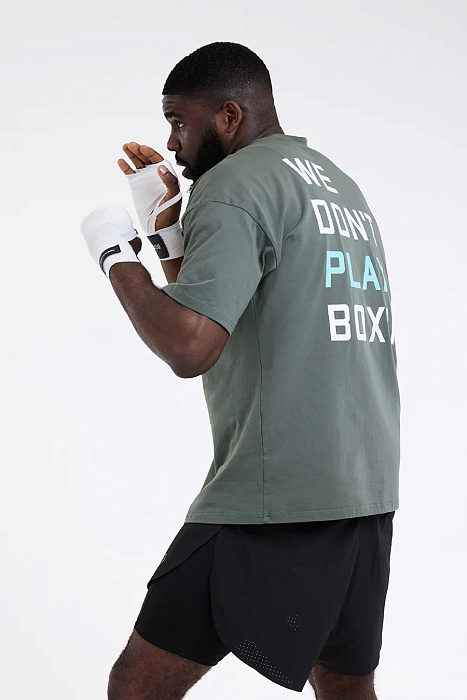 Футболка We Don't Play Boxing BOXRAW Зеленый