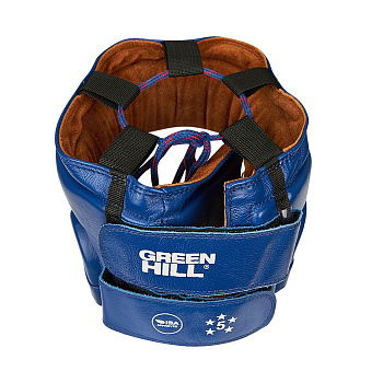 HGF-4012 Боксерский шлем FIVE STAR одобренный IBA синий