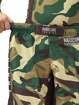Детские шорты Hardcore Training Forest Camo