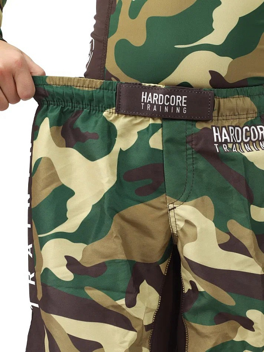 Детские шорты Hardcore Training Forest Camo