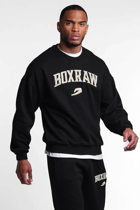 Свитшот East Street Boxraw черный