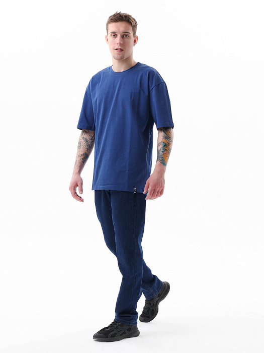  Джинсы прямые PUNCHER 2007 синий