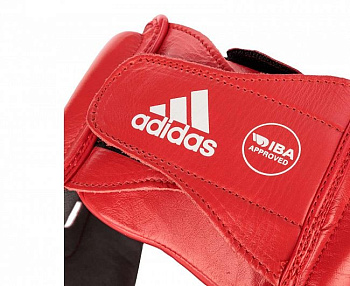 adiIBAH1 Шлем боксерский IBA красный