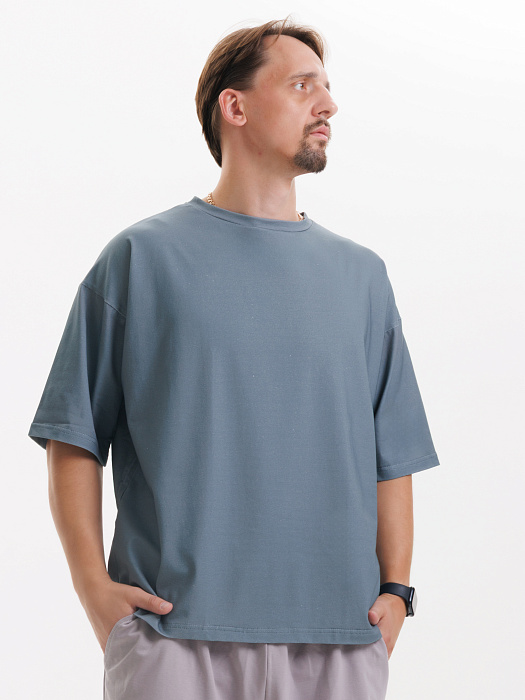 Футболка PUNCHER Motorcycle серая