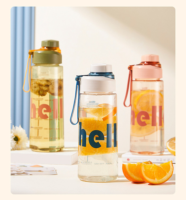 Бутылка для воды FUX, 800 мл, зеленый