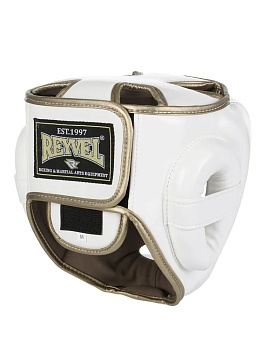 Шлем трен. винил Цветной белый