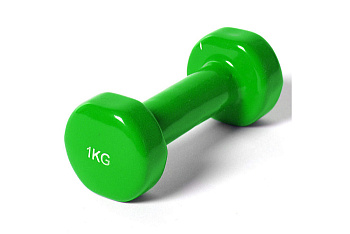 Гантели неопреновые (комплект 2 штуки) зеленый
