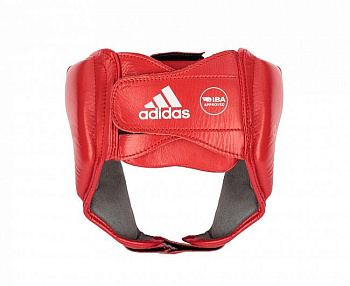 adiIBAH1 Шлем боксерский IBA красный