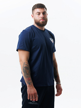 Футболка Puncher ФБ России 5.0 темно-синий