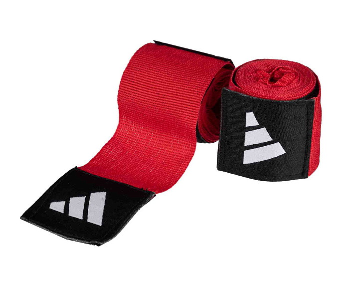 adiBP03S Бинты боксерские Boxing Pro Hand Wrap красные
