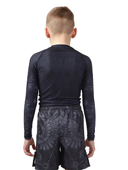 Шорты для MMA Rusco Sport BLACK HERB, детские 