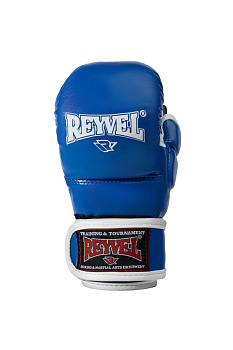 Перчатки ММА тренировочные синии