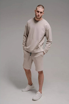 Свитшот оверсайз PUNCHER 5505Б серый