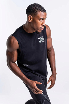 Майка Make 'Em Miss Черный BOXRAW