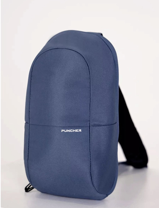 Сумка-рюкзак слинг серый 1010 