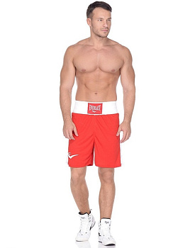 Трусы боксерские Elite красн/бел.