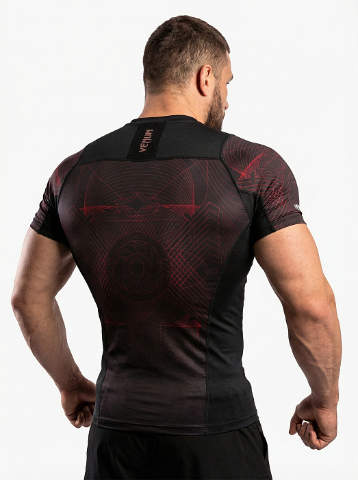Рашгард Venum G-Fit Air S/S Черно красный