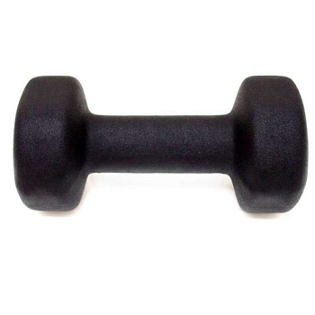 Гантели неопреновые (комплект 2 штуки) черный