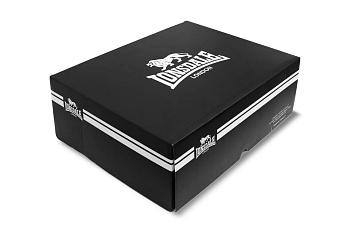 Боксерки Lonsdale Rufford бел/красн.