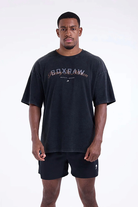 Футболка Poetry In Motion Oversized Черный