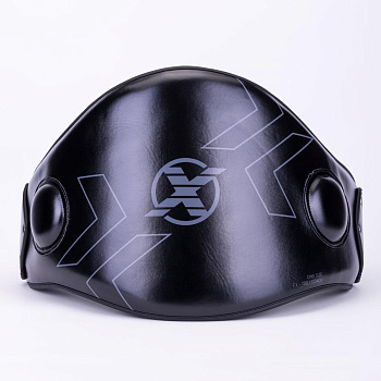 Пояс тренера FIGHTEXPERT (кожзаменитель, черный)