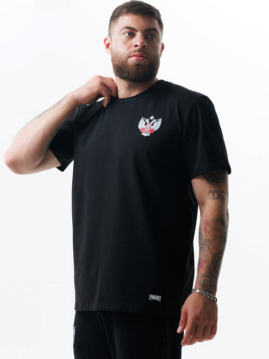 Футболка Puncher ФБ России 5.0 черный