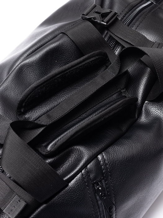 Сумка-рюкзак Puncher Экокожа, унисекс, черный XL