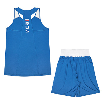 ABS1024-660 боксерская форма стандарта IBA, синяя