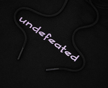 C351 Толстовка с капюшоном (Худи) Clinch Undefeated черная