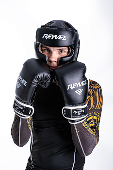 Перчатки боксёрские Beginning черные