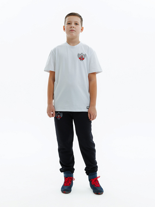 Футболка детская Puncher ФБ России 5.0 белая