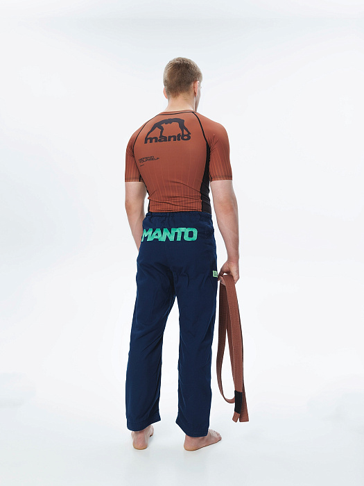 Кимоно MANTO "RISE 2.0" BJJ GI navy blue