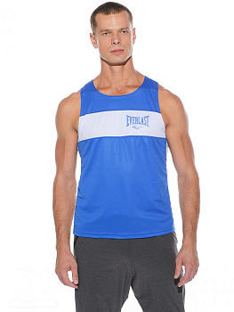 Майка боксерская Elite син/бел.