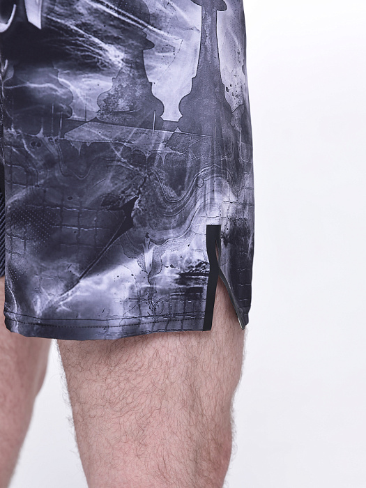 Шорты шахматы BJJ I Am Fighter  - HD144/1/25