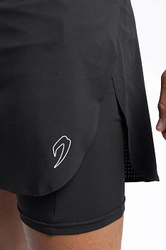 ШОРТЫ TUNERO 2 В 1 BOXRAW черный