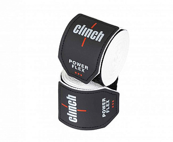 C239 Бинты боксерские Clinch Boxing Hand Wrap Power Flex белые
