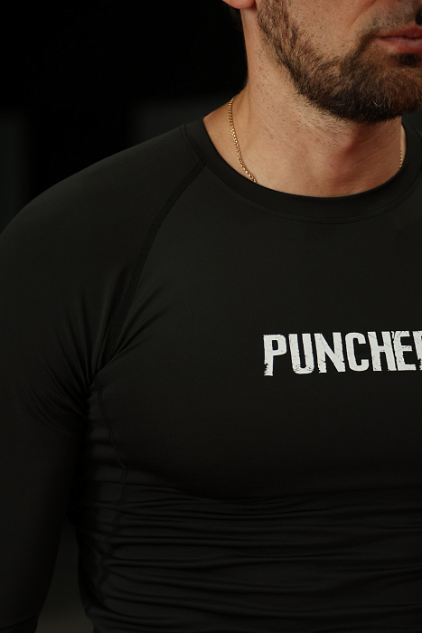 Рашгард компрессионный Puncher 1.0 L\S черный