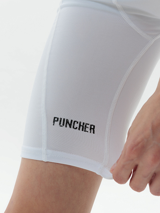 Компрессионные шорты 3.0 Puncher белые
